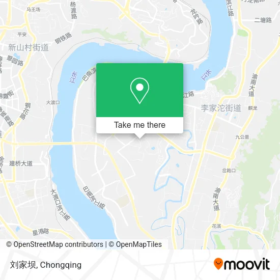 刘家坝 map