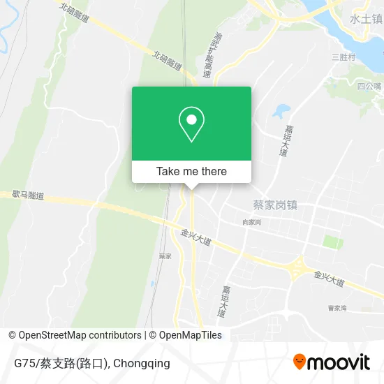 G75/蔡支路(路口) map