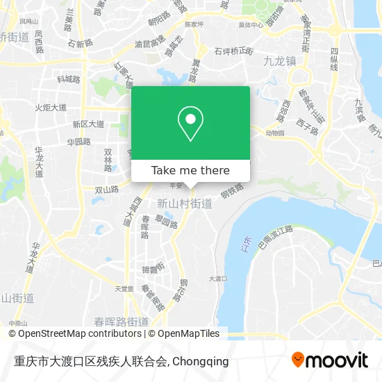 重庆市大渡口区残疾人联合会 map