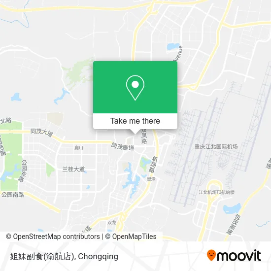 姐妹副食(渝航店) map