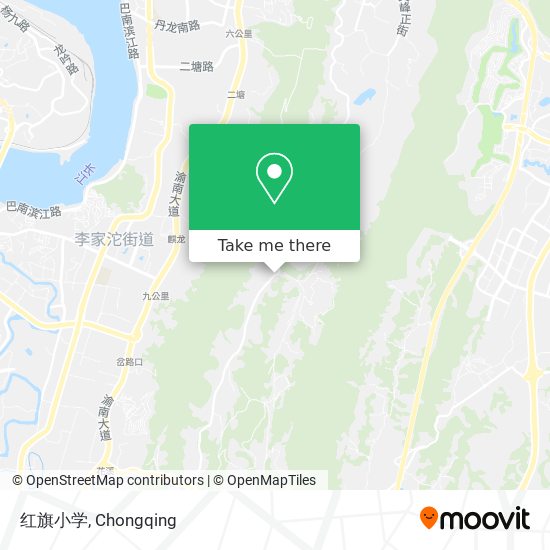 红旗小学 map