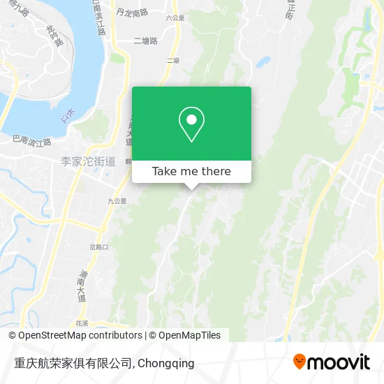 重庆航荣家俱有限公司 map