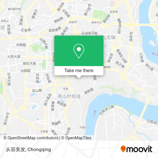 从容美发 map