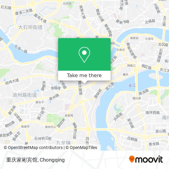 重庆家彬宾馆 map