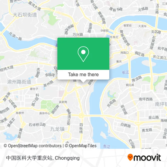 中国医科大学重庆站 map