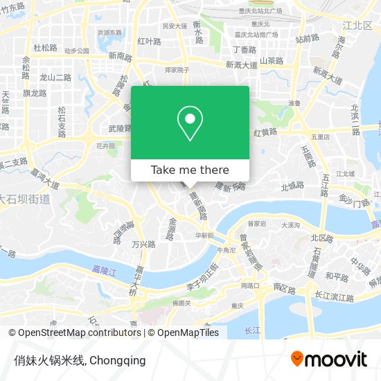 俏妹火锅米线 map