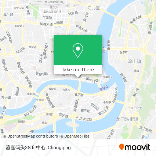鎏嘉码头3S fit中心 map