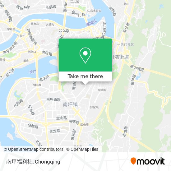 南坪福利社 map