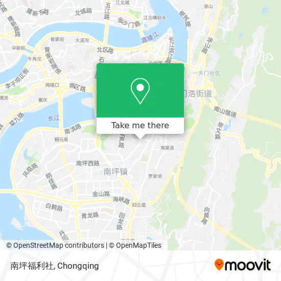 南坪福利社 map