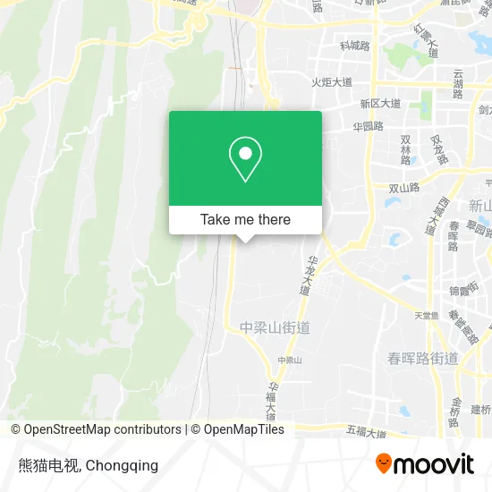 熊猫电视 map