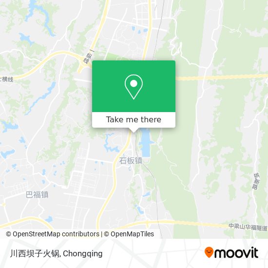 川西坝子火锅 map
