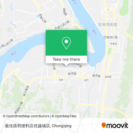 最佳搭档便利店优越城店 map