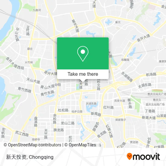 新天投资 map