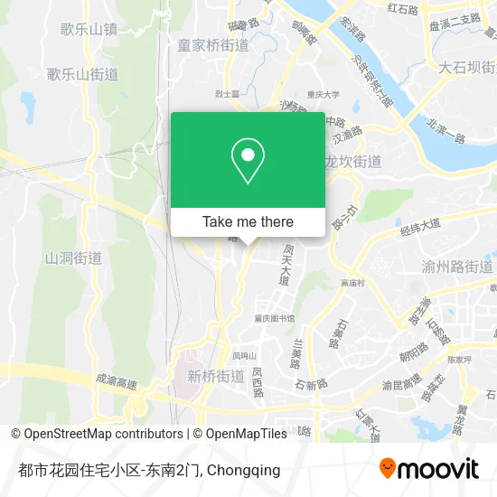 都市花园住宅小区-东南2门 map