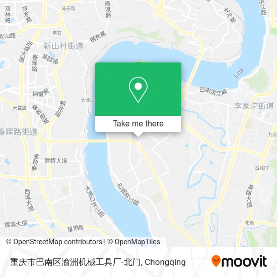 重庆市巴南区渝洲机械工具厂-北门 map