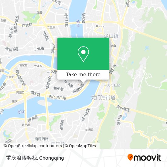 重庆浪涛客栈 map