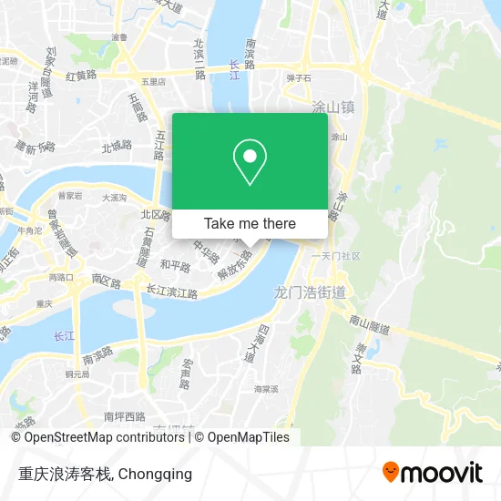 重庆浪涛客栈 map