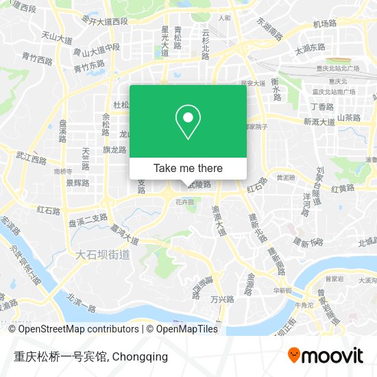 重庆松桥一号宾馆 map
