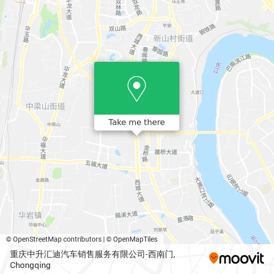 重庆中升汇迪汽车销售服务有限公司-西南门 map