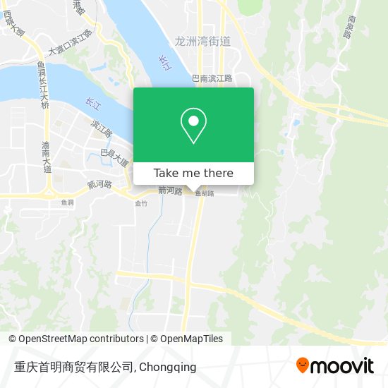 重庆首明商贸有限公司 map