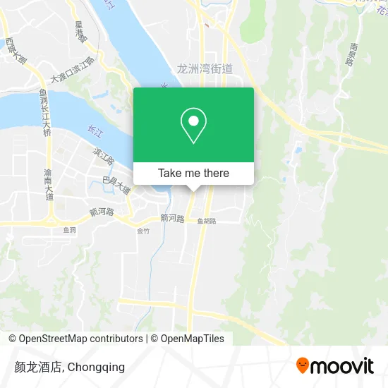 颜龙酒店 map