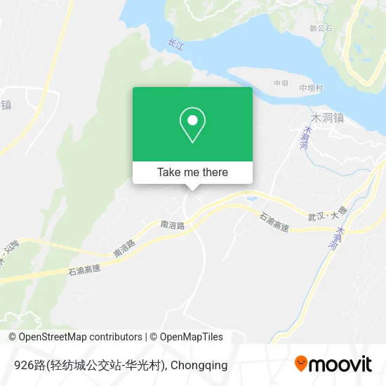 926路(轻纺城公交站-华光村) map