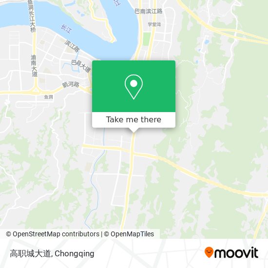 高职城大道 map