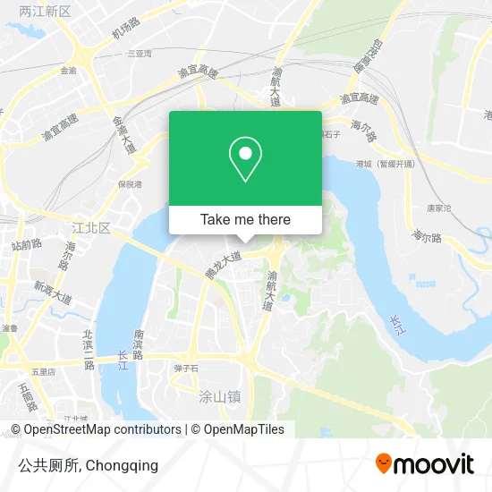公共厕所 map