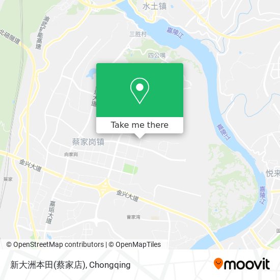 新大洲本田(蔡家店) map