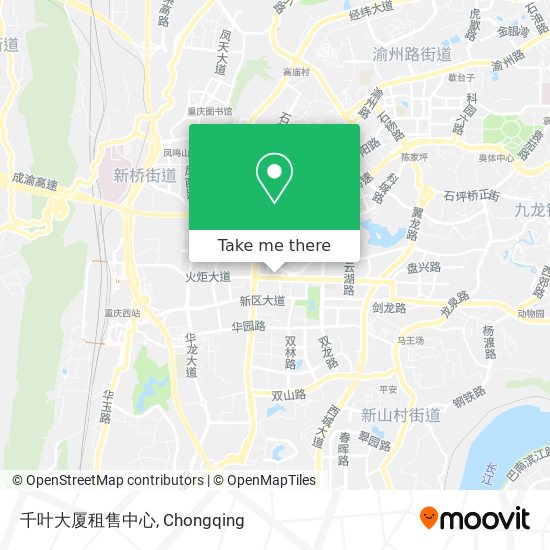 千叶大厦租售中心 map