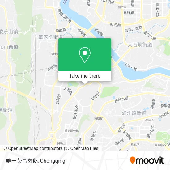 唯一荣昌卤鹅 map