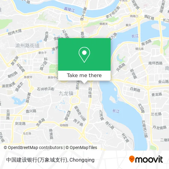 中国建设银行(万象城支行) map