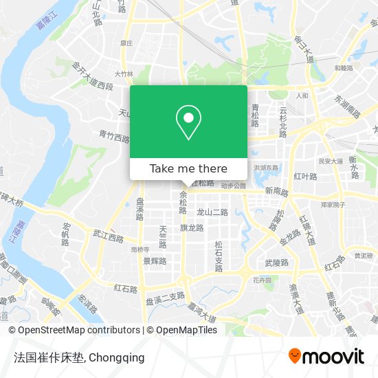 法国崔佧床垫 map