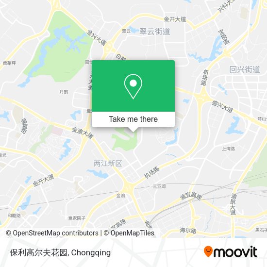 保利高尔夫花园 map