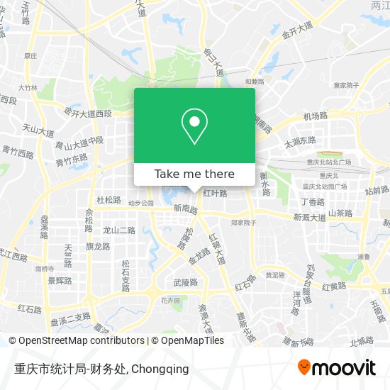 重庆市统计局-财务处 map