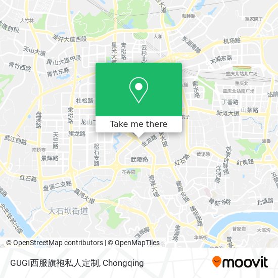 GUGI西服旗袍私人定制 map