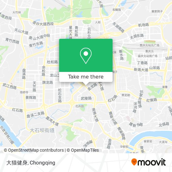 大猫健身 map