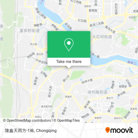 隆鑫天雨方-1栋 map