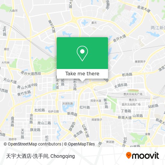 天宇大酒店-洗手间 map