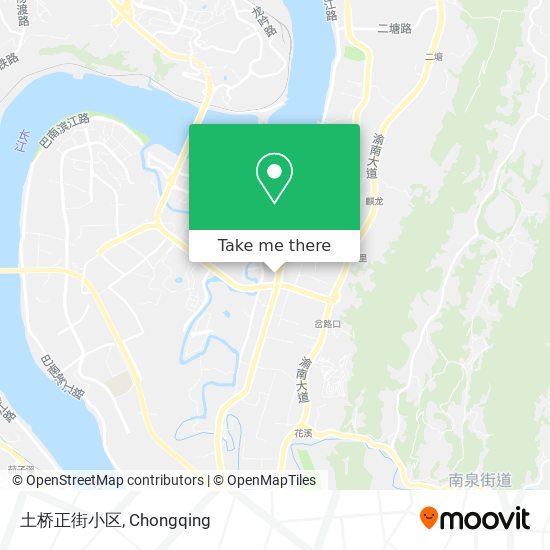 土桥正街小区 map