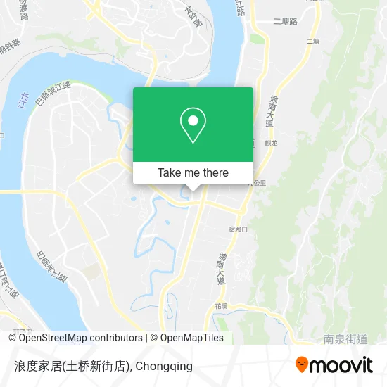 浪度家居(土桥新街店) map