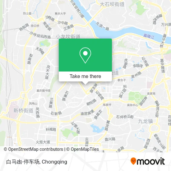 白马凼-停车场 map