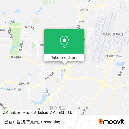 艺佳广告(龙平支街) map