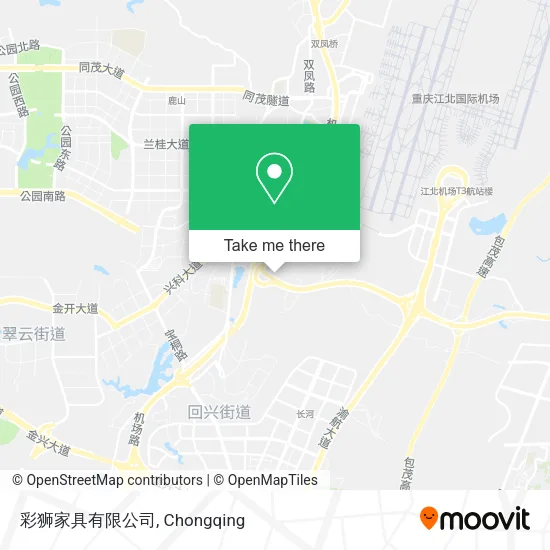彩狮家具有限公司 map