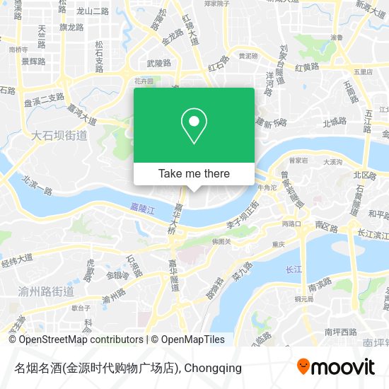 名烟名酒(金源时代购物广场店) map