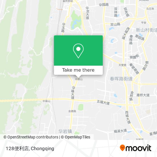 128便利店 map