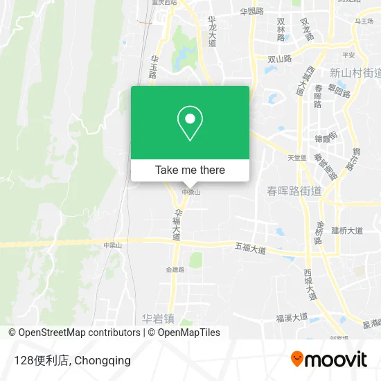 128便利店 map