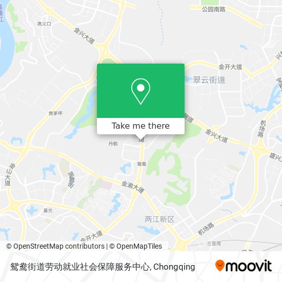 鸳鸯街道劳动就业社会保障服务中心 map