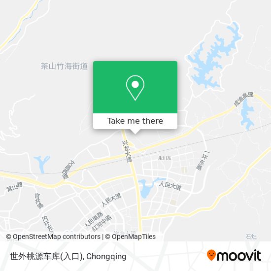 世外桃源车库(入口) map