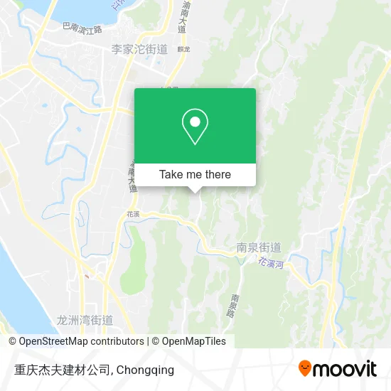 重庆杰夫建材公司 map